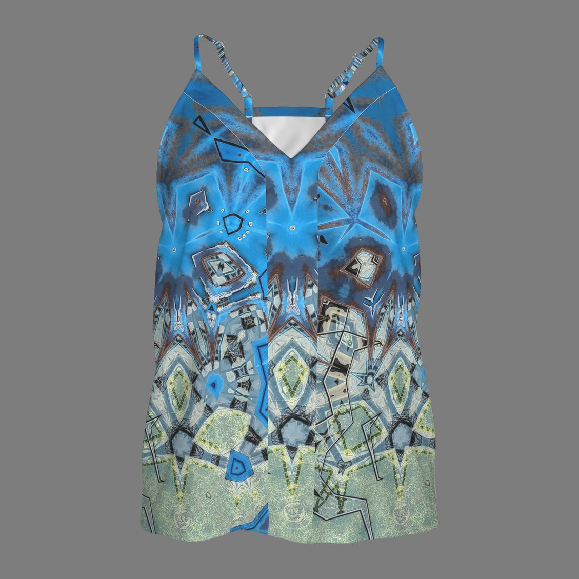 v Neck Cami Old Blue Truck