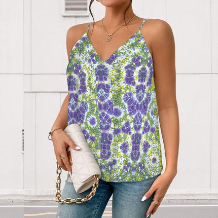 V Neck Cami Foxglove