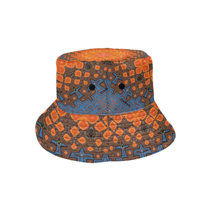 Bucket Hat Unisex Orange Lily Mandela