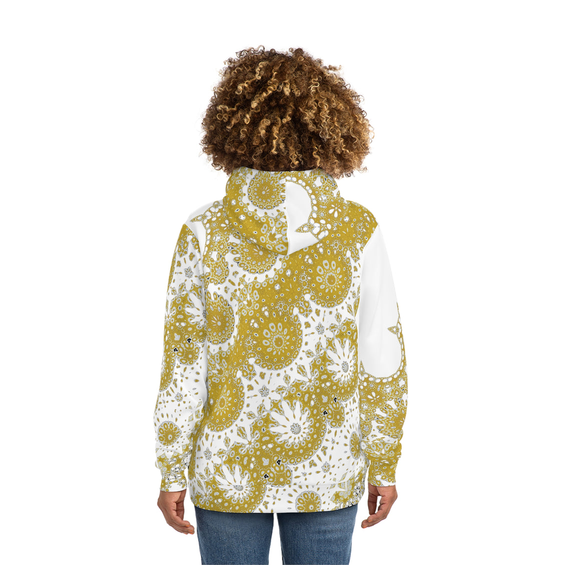 Fashion Hoodie (AOP) Sunflower Geometric