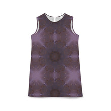 将图片加载到图库查看器，A-line Sleeveless Dress Smokey Sunset
