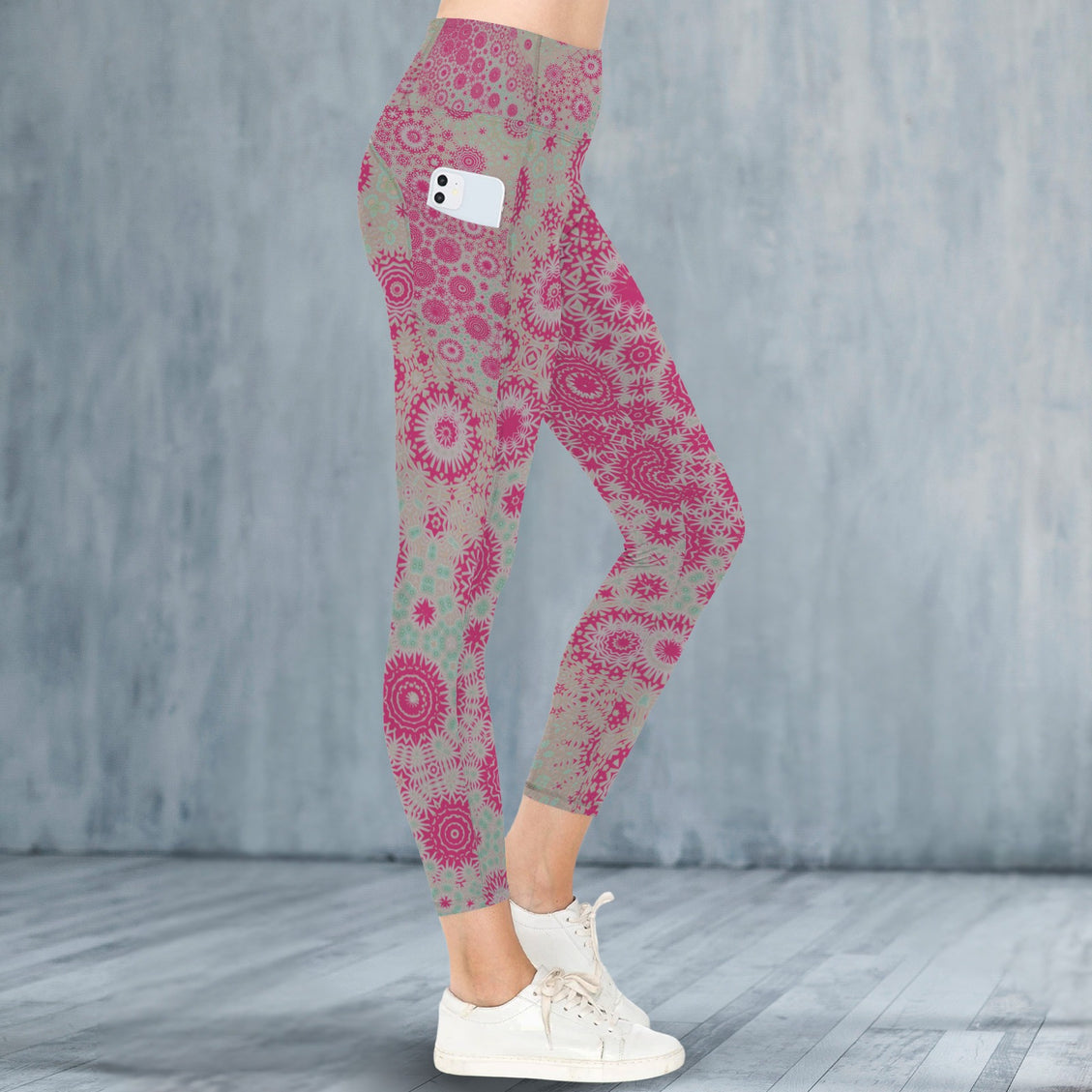 High Waist Pockets Yoga Leggings Petunia