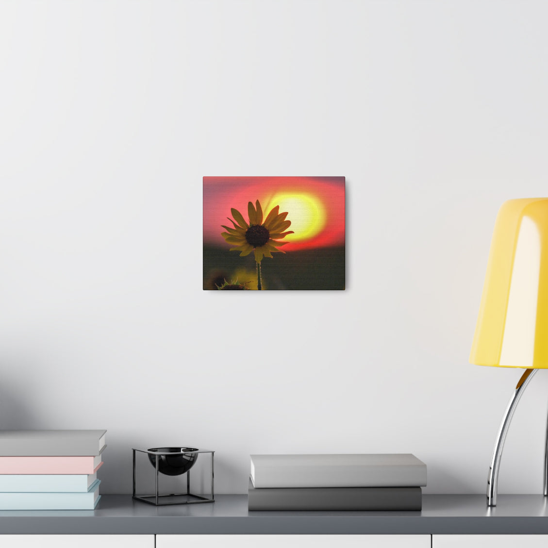 Canvas Gallery Wraps Sunflower Sunset Western South Dakota