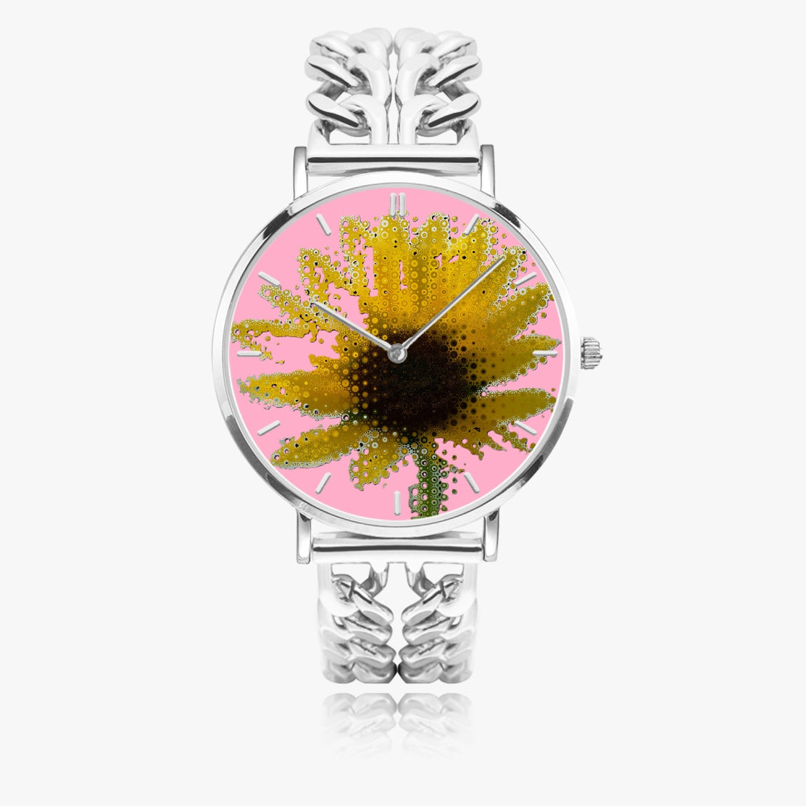 Watch Quartz - Sunflower Pink