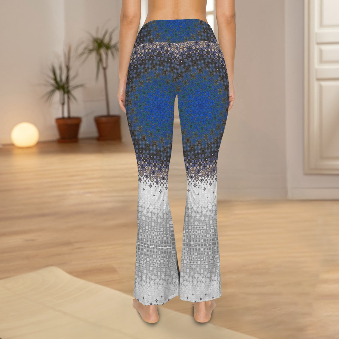 Flare Leggings Peacock Medallion