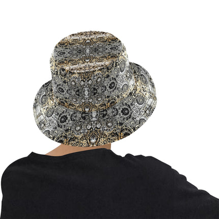 Bucket Hat Unisex Shimmering Feathers