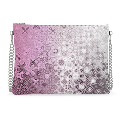 Crossbody Bag Pink Glass Ombre