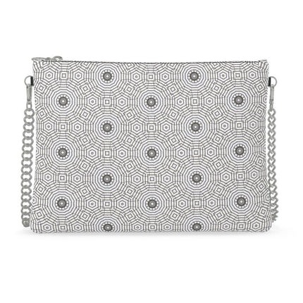 Crossbody Bag Carnival Tile Black & White