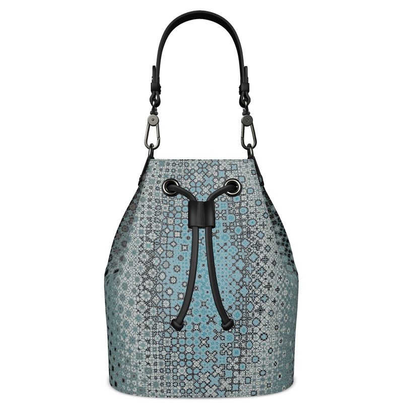 Bucket Bag Blue Glass