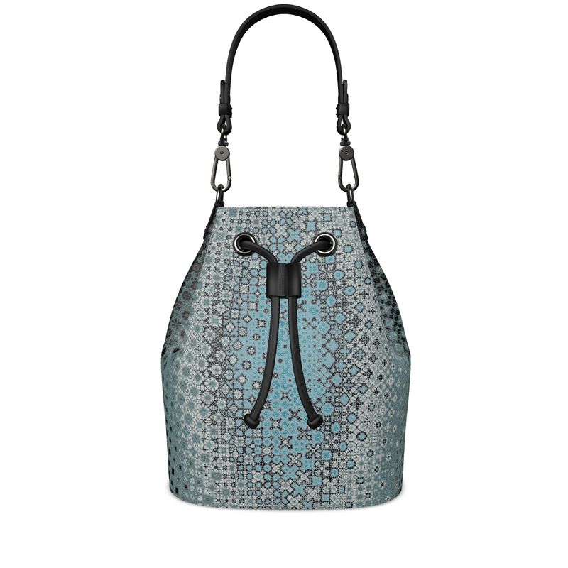 Bucket Bag Blue Glass