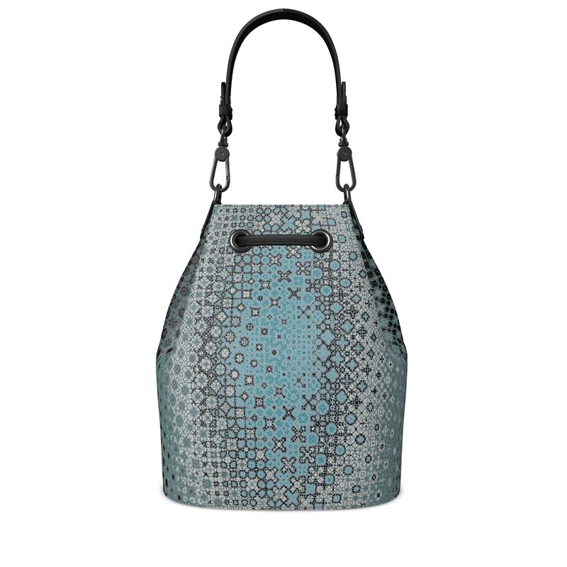 Bucket Bag Blue Glass