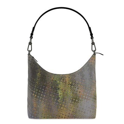 Square Hobo Bag Peacock