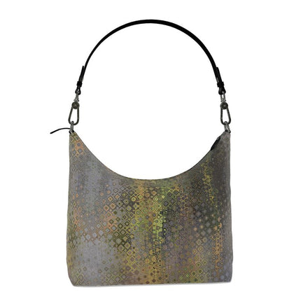 Square Hobo Bag Peacock