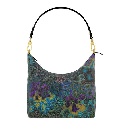 Square Hobo Bag Peacock