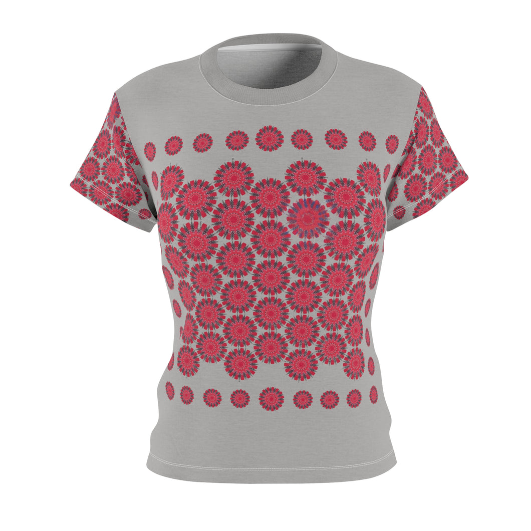 Women's Tee Chicken Geometric