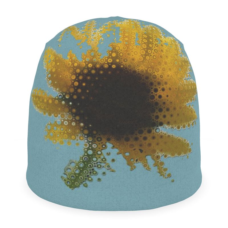 Beanie Sunflower Blue