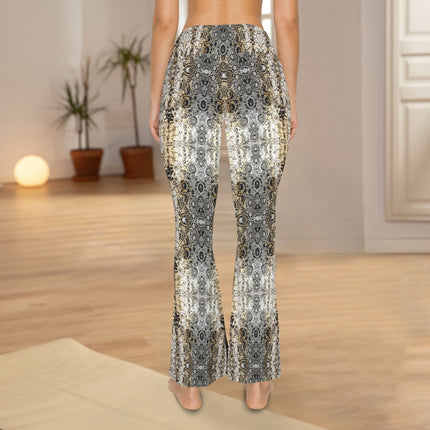 Flare Leggings Shimmering Feathers