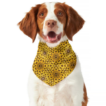 Pet Bandana Reversible Butterfly