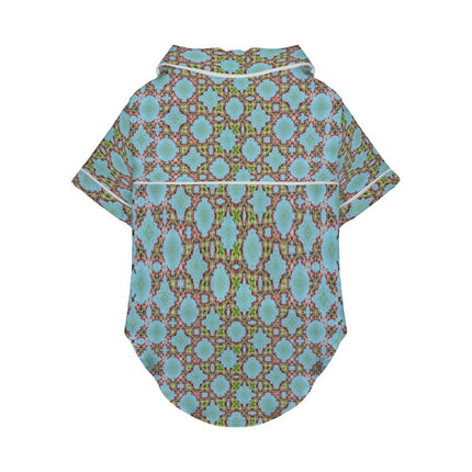 Pet Pajamas Small Buffalo Berries Blue Cascade