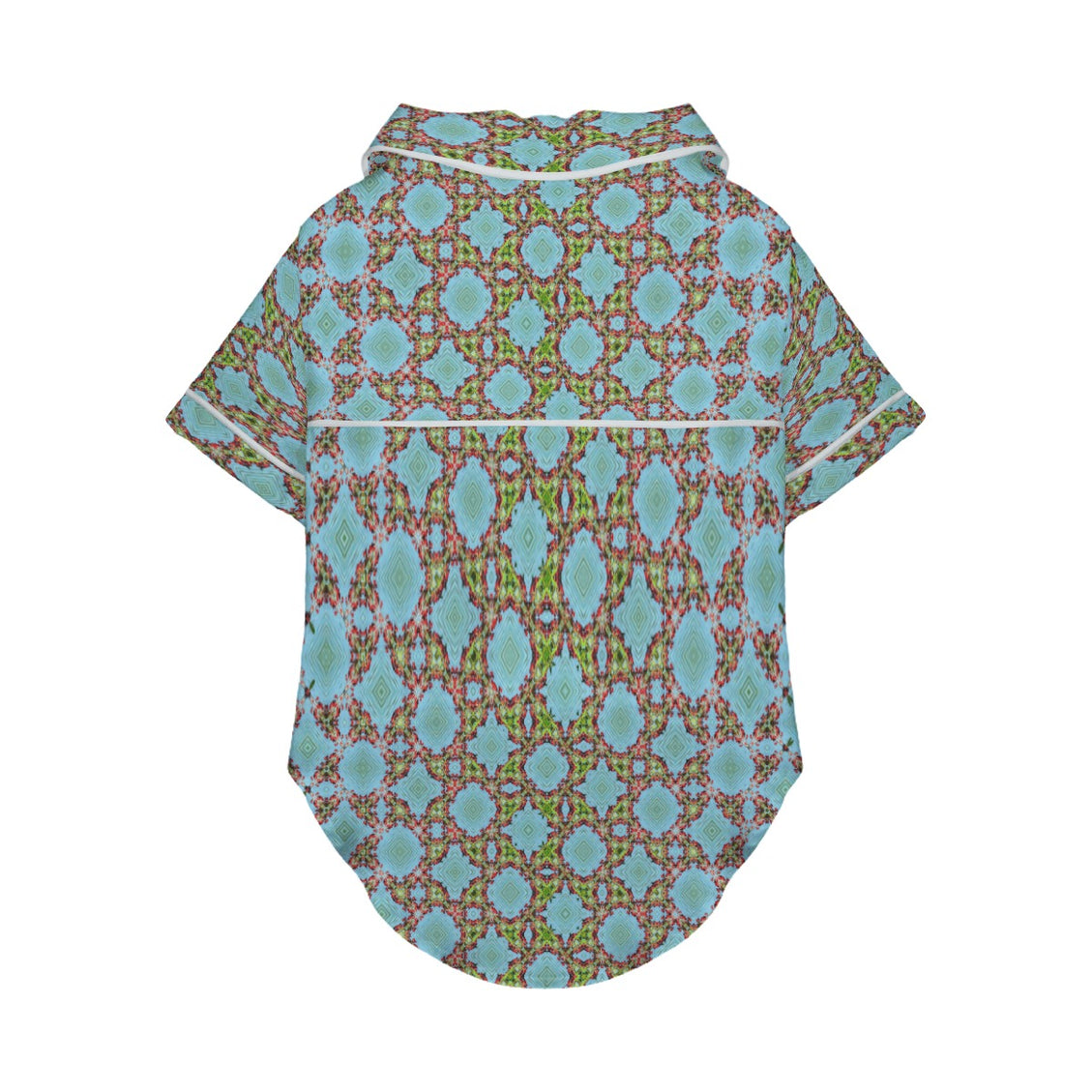 Pet Pajamas Small Buffalo Berries Blue Cascade