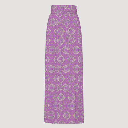 Traditional Chinese Skirt Fuchsia Starburst