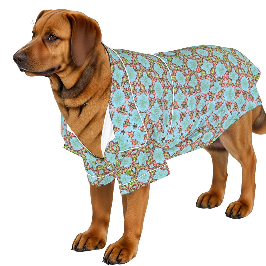 Pet Pajamas Buffalo Berries Blue Cascade