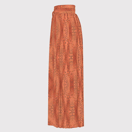 Traditional Chinese Pleated Skirt Autumn