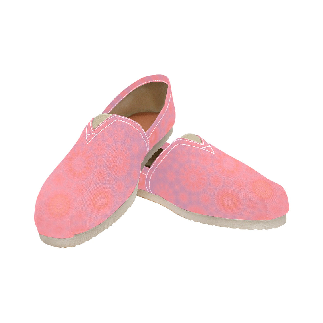 Espadrilles Canvas Sunset on the Rocks Pink