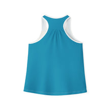 Load image into Gallery viewer, Women&#39;s Tank Top (AOP) Sunflower Turquoise
