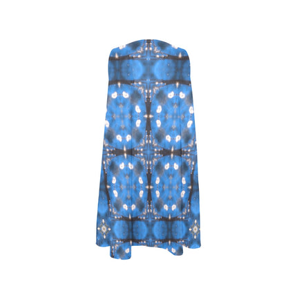 Tank Dress Frosty Trees Blue Tartan Plaid