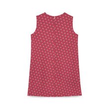 将图片加载到图库查看器，A-line Sleeveless Dress Chicken Print
