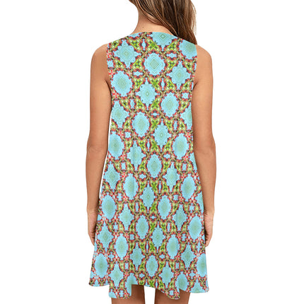 Tank Dress Buffalo Berries Blue