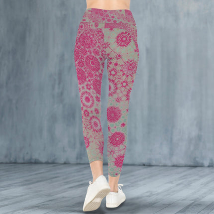 High Waist Pockets Yoga Leggings Petunia