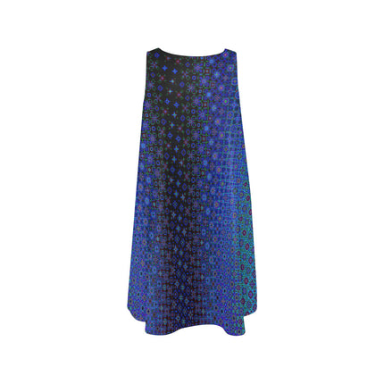 Tank Dress Blue Lights Ombre