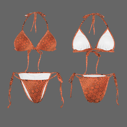 Bikini Orange Sunset