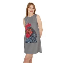 Load image into Gallery viewer, A-line Sleeveless Dress Chicken
