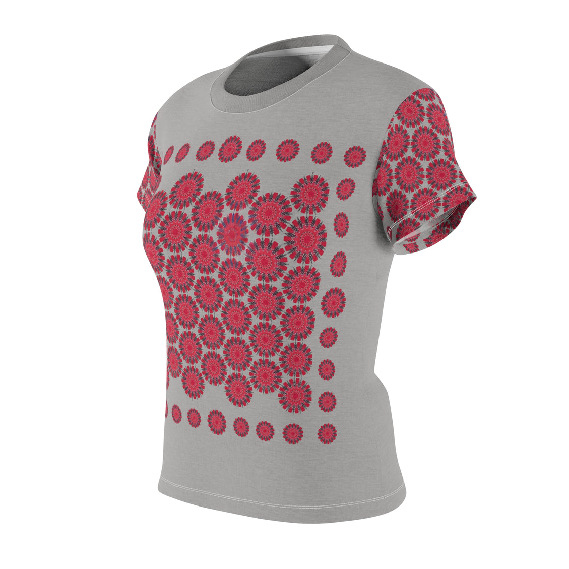 Women's Tee Chicken Geometric