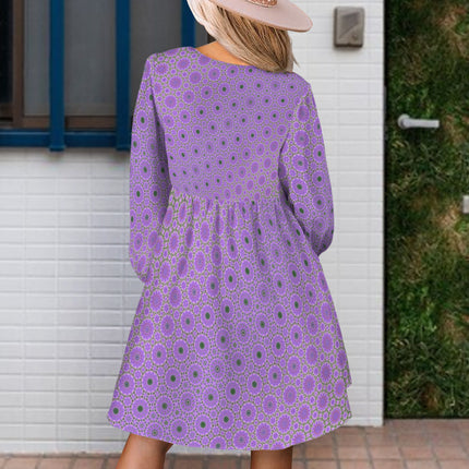 Long Sleeve Tie Front Tunic Dames Rocket