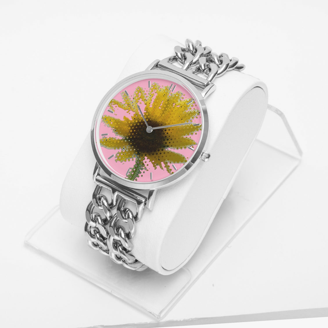 Watch Quartz - Sunflower Pink