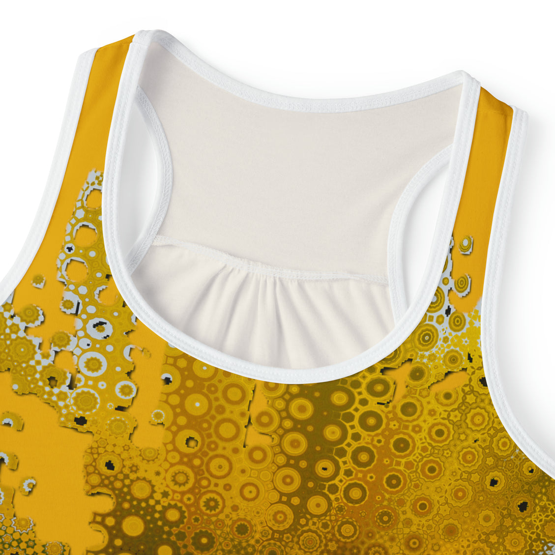 Women's Tank Top (AOP) Sunflower Yellow