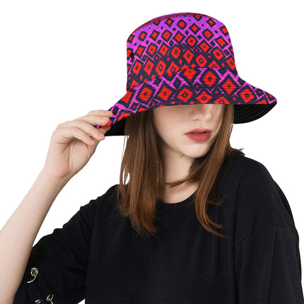 Bucket Hat Unisex Tequila Sunrise