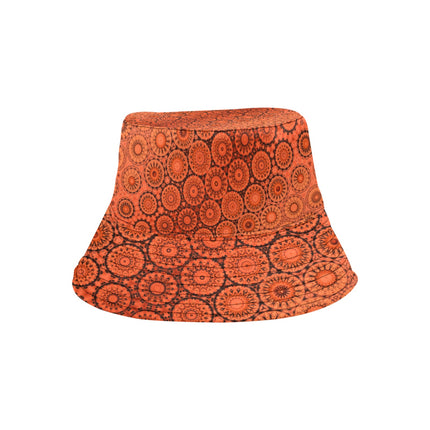 Bucket Hat Unisex Sunset Orange