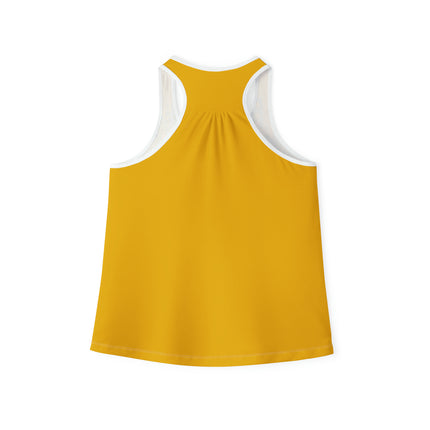 Women's Tank Top (AOP) Sunflower Yellow