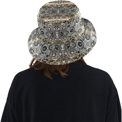 Bucket Hat Unisex Shimmering Feathers