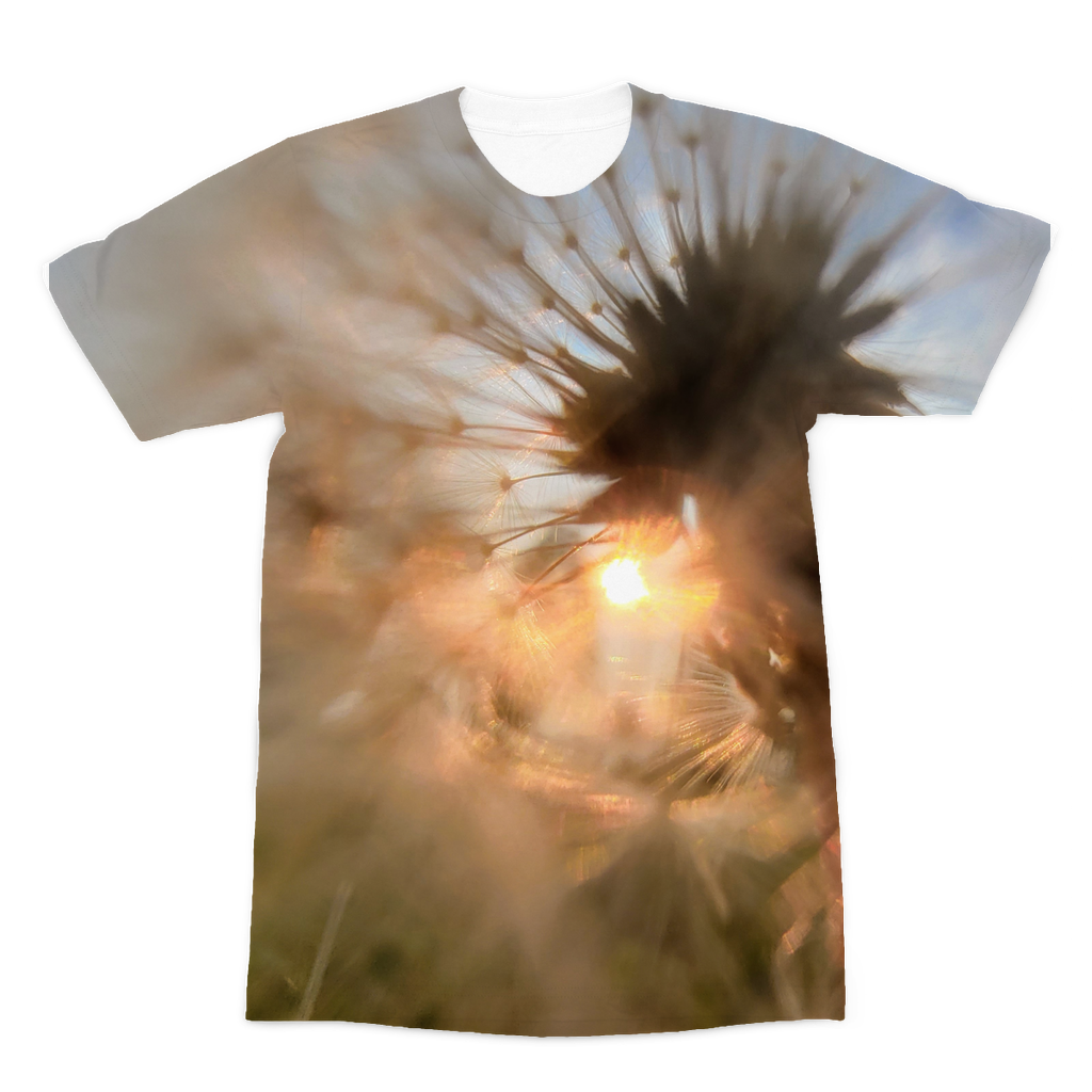 Dandelion in the Sun Premium Sublimation Adult T-Shirt