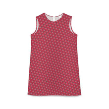 将图片加载到图库查看器，A-line Sleeveless Dress Chicken Print
