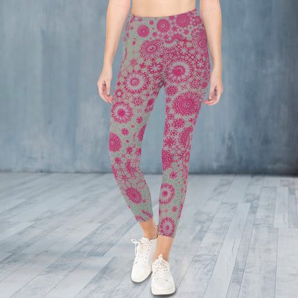 High Waist Pockets Yoga Leggings Petunia