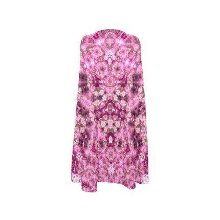 Tank Dress Milkweed in Bloom Pink Abstract