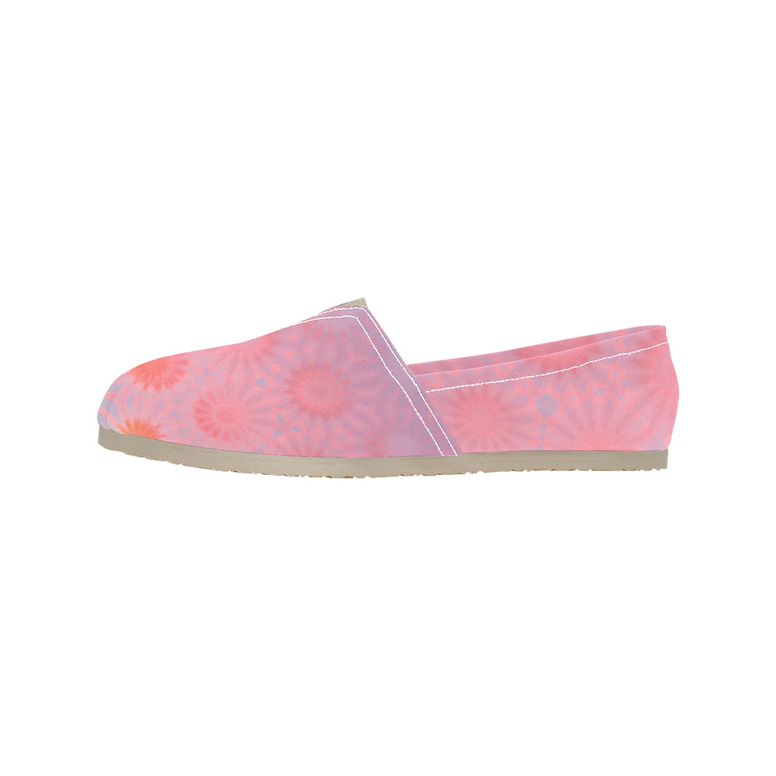 Espadrilles Canvas Sunset on the Rocks Lavendar and Pink