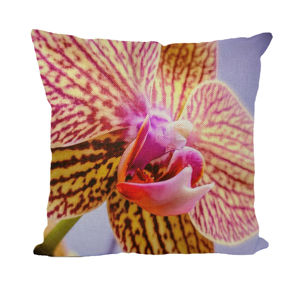 Orchids Throw Pillows